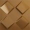 Ekena Millwork 19 5/8in. W x 19 5/8in. H Bradley EnduraWall Decorative 3D Wall Panel Covers 2.67 Sq. Ft. WP20X20BYDVG - alternate 1